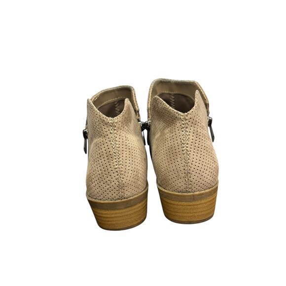 Universal Thread Side Zipper Booties Light Tan Size 6 - Picture 5 of 8